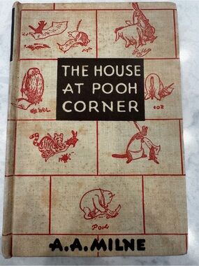 1946 House at Pooh Corner A.A. Milne Vintage Winnie the Pooh Hardcover